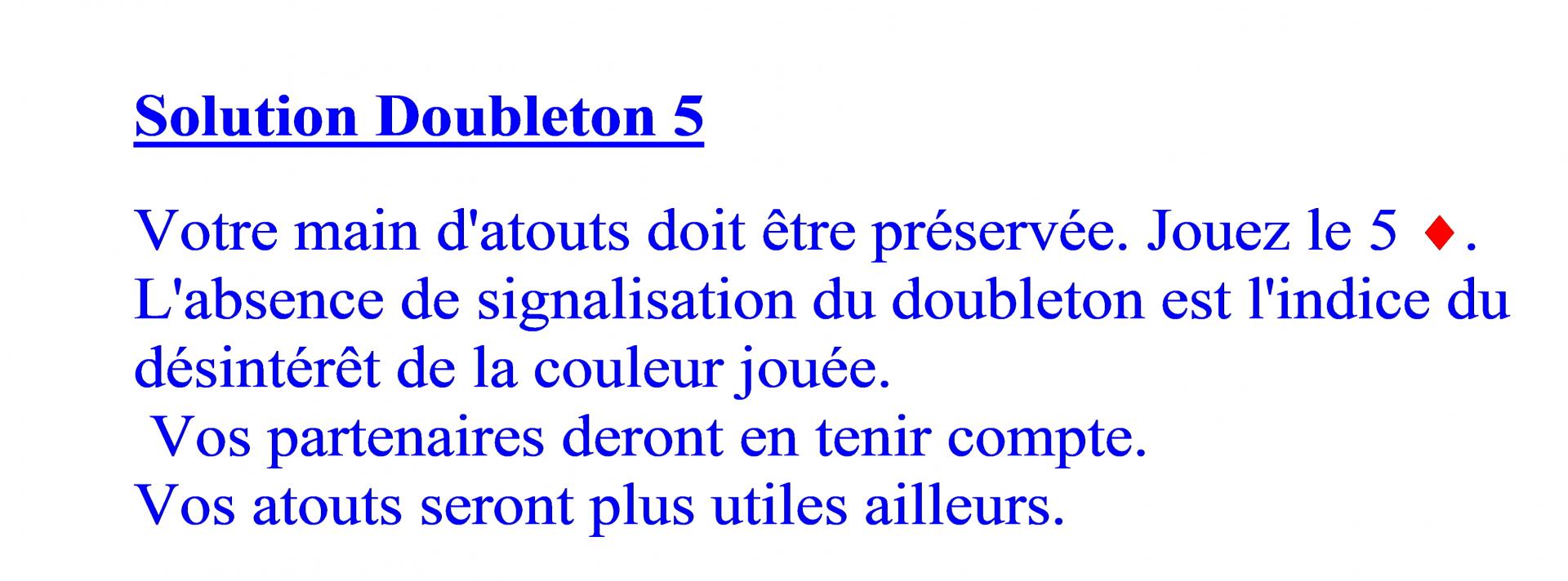 Doubleton 5 r