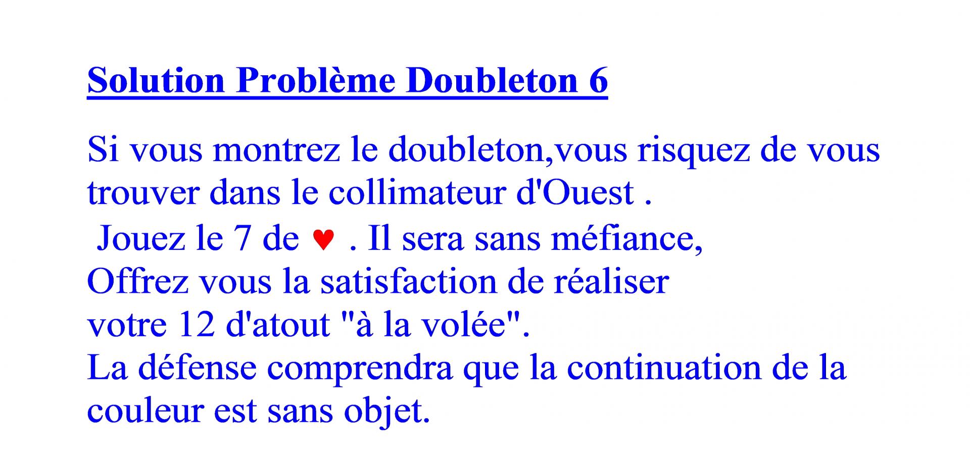 Doubleton 6 r