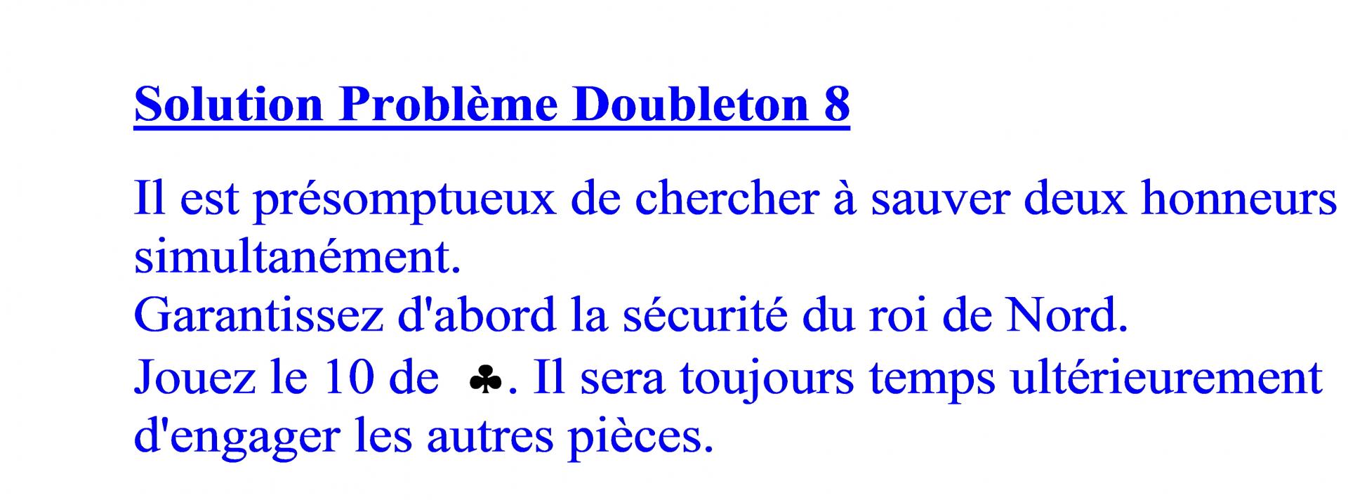 Doubleton 8 r
