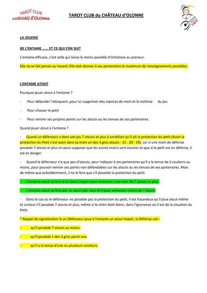 Tarot regles generales defense page 2